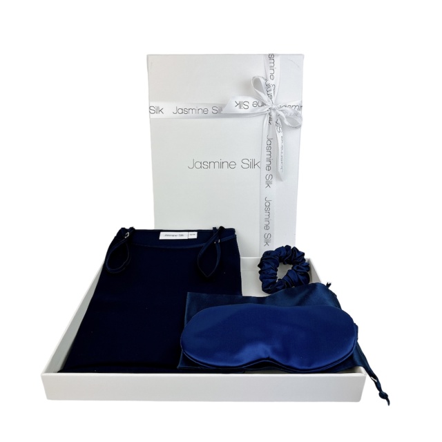 Dreamy Silk Delights Navy Gift Box 