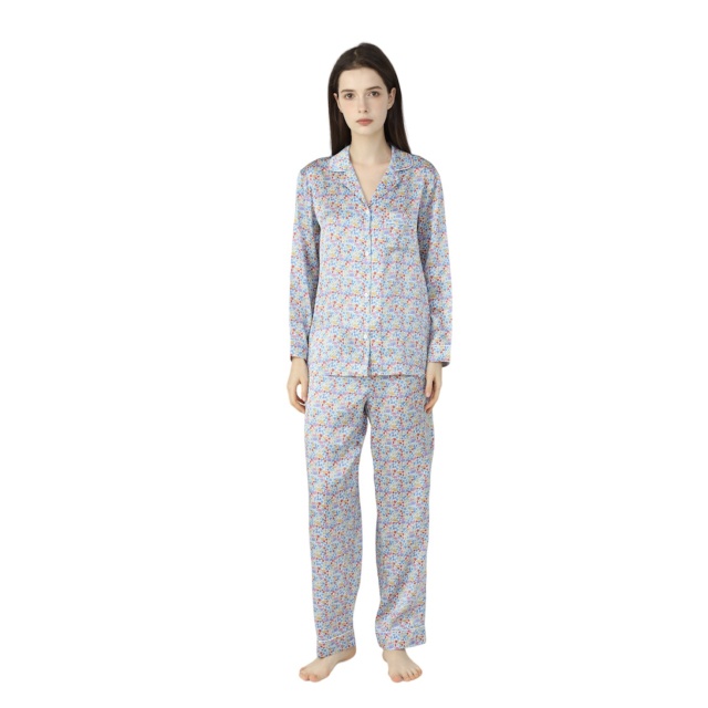  Women’s Liberty Poppy Park Silk Pyjamas