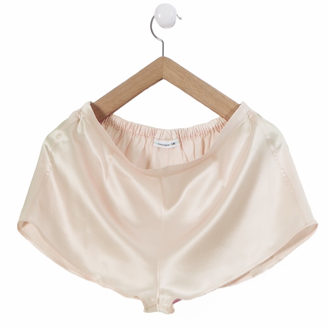 Nude Silk French Knicker Boxers