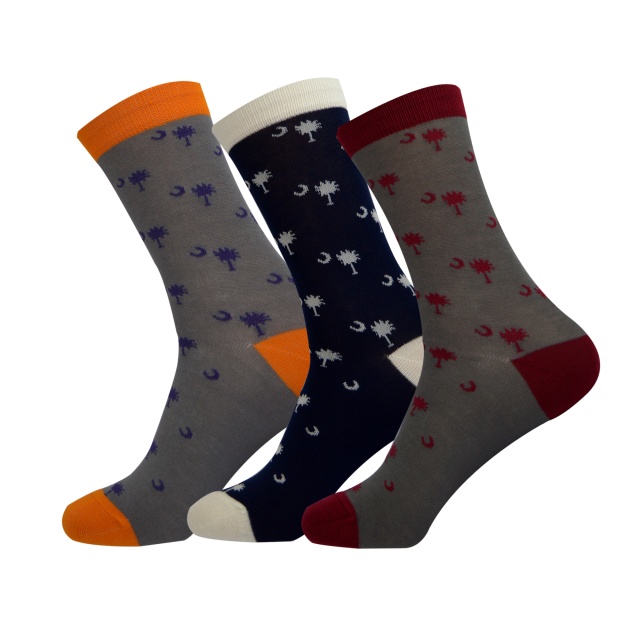 3 Pairs of Ladies Supersoft Pure Bamboo Socks - Moon Tree